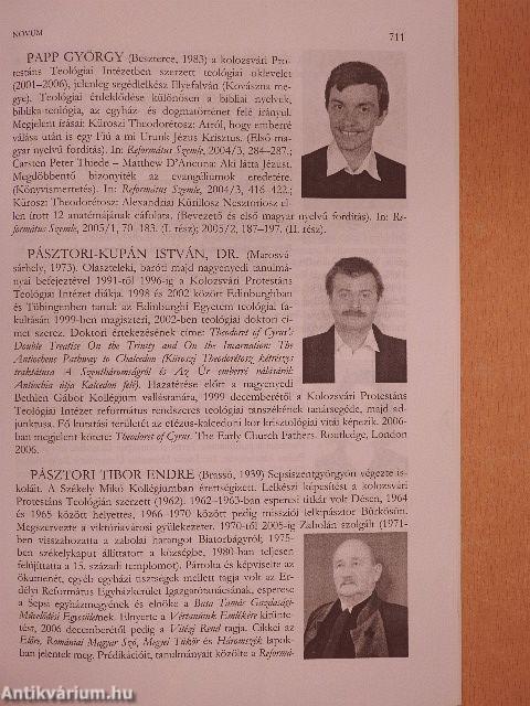 Református Szemle 2007. május-június