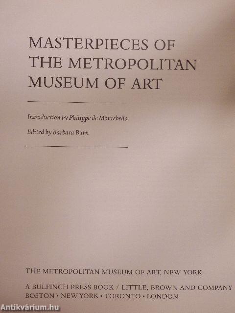 Masterpieces of the Metropolitan Museum of Art