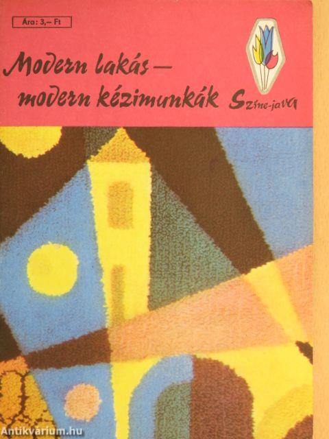 Modern lakás - modern kézimunkák