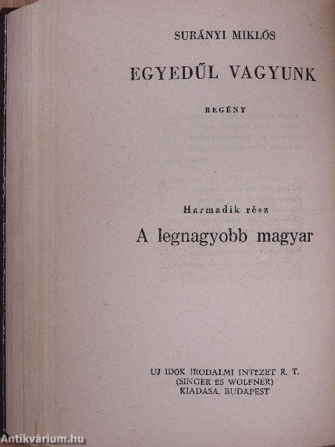 Egyedül vagyunk I-III.