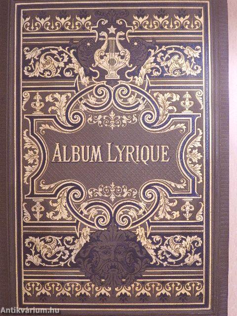 Album lyrique de la France moderne