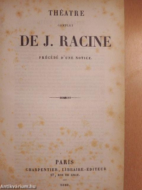 Théatre Complet de J. Racine 