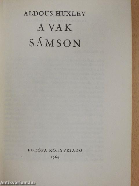 A vak Sámson