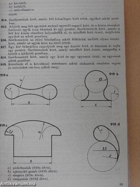 Geometriai feladatok gyűjteménye I.