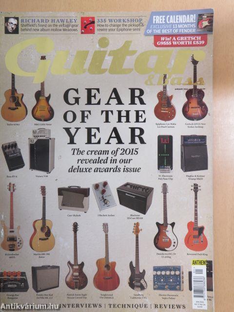 Guitar & Bass January 2016