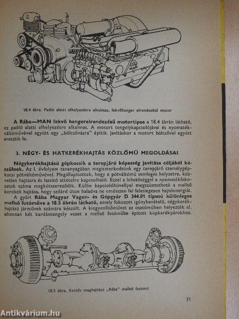 Autószerkezettan és szerelési ismeretek II.