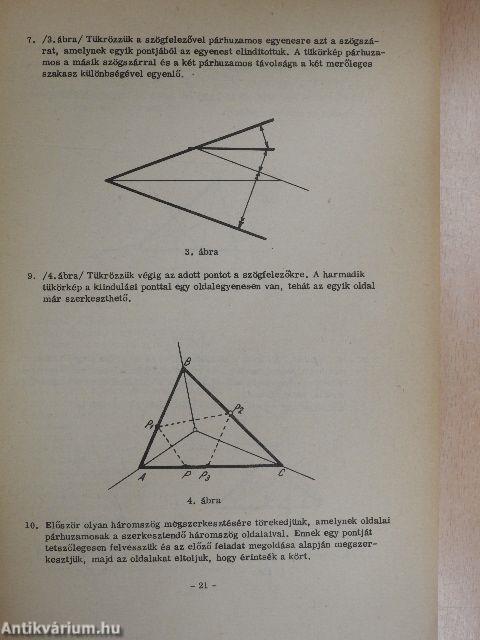 Elemi geometriai példatár