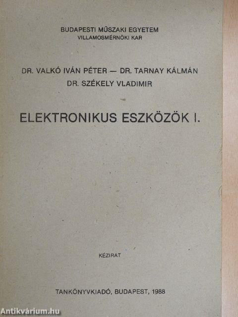 Elektronikus eszközök I.