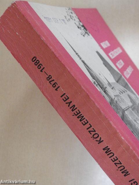 Magyar Mezőgazdasági Múzeum Közleményei 1978-1980