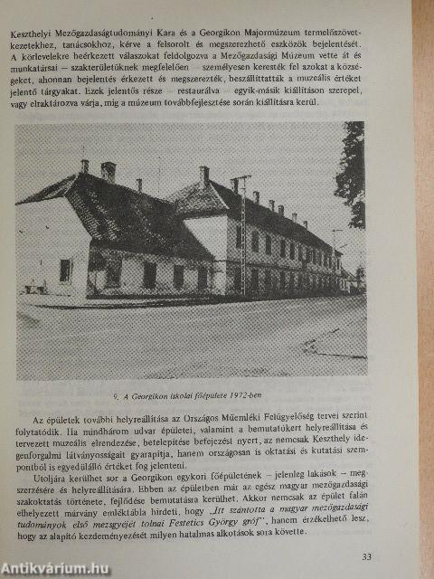 Magyar Mezőgazdasági Múzeum Közleményei 1978-1980