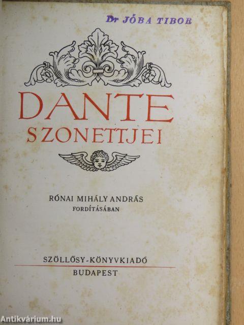 Dante szonettjei