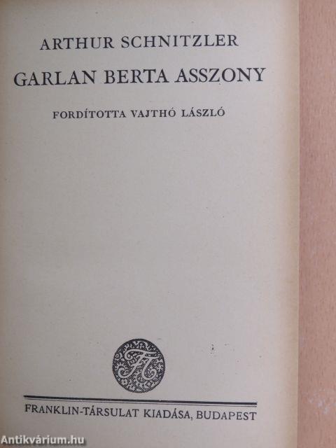 Garlan Berta asszony