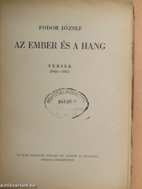 Az ember és a hang