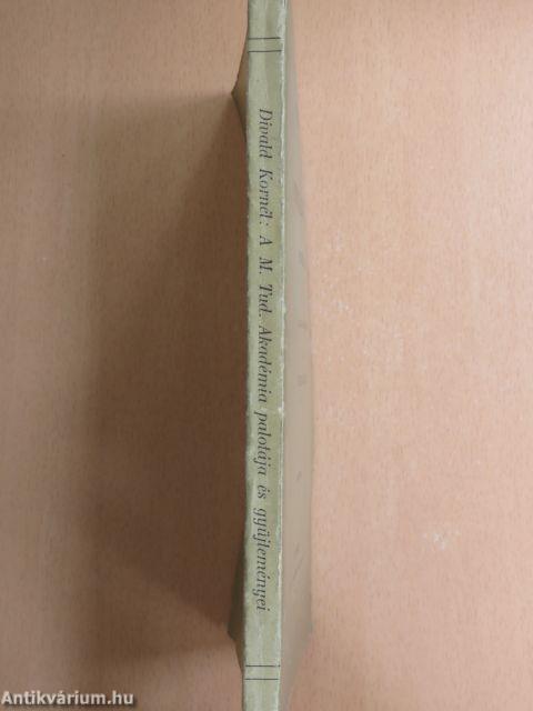 A Magyar Tudományos Akadémia palotája és gyüjteményei