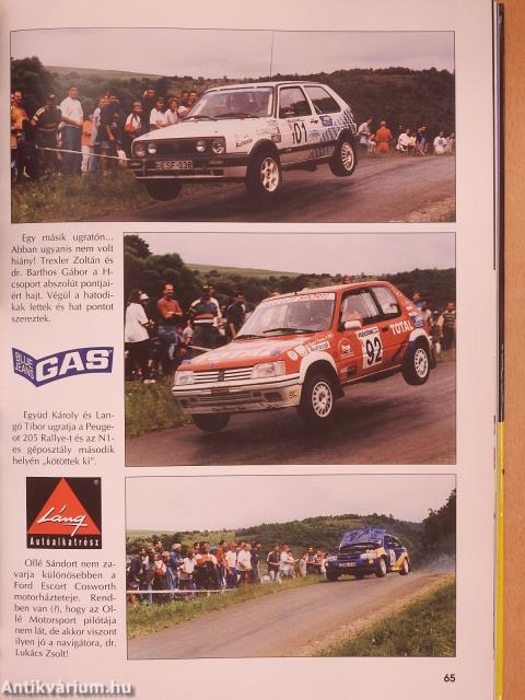 Rallye-varázs '98 (dedikált példány)