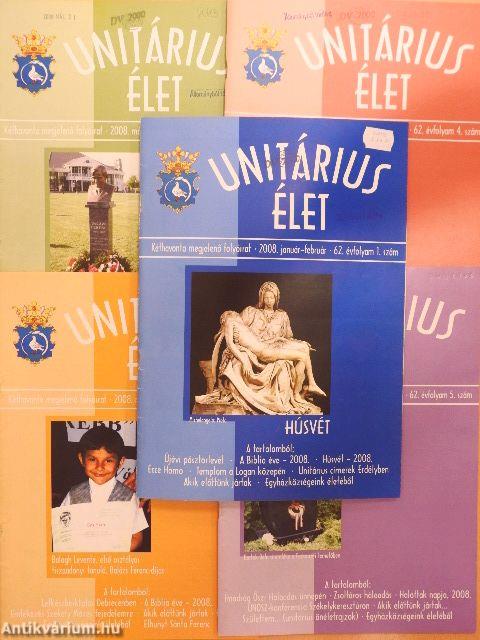 Unitárius élet 2008. (nem teljes évfolyam)