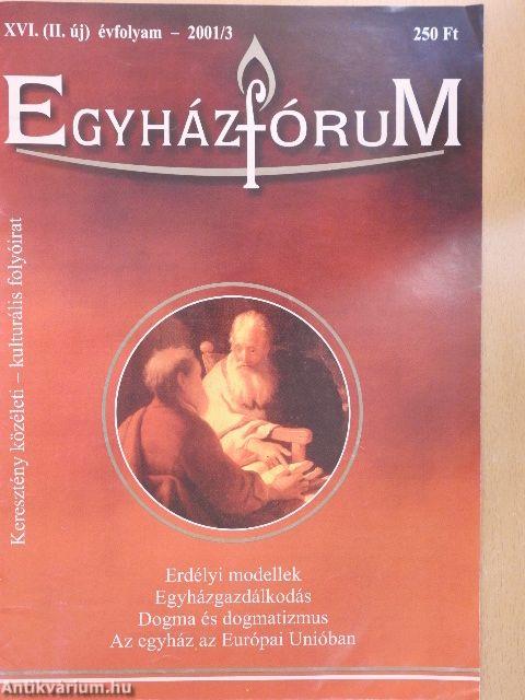 Egyházfórum 2001/3.