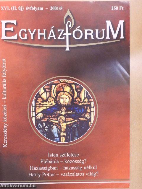 Egyházfórum 2001/5.