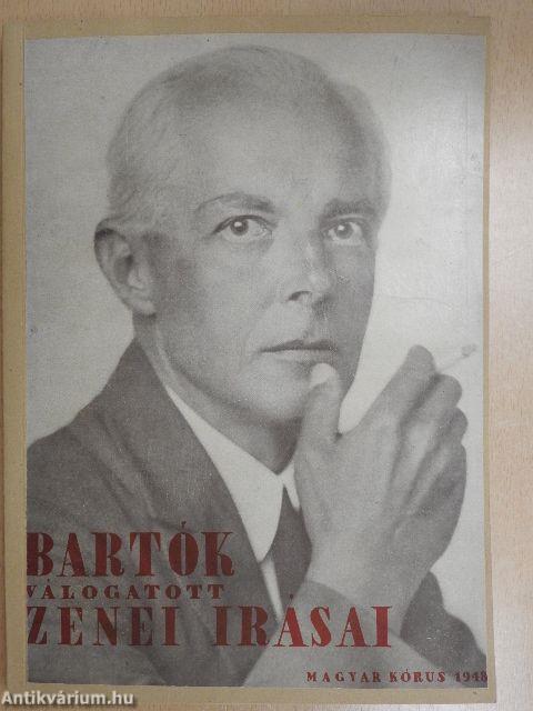 Bartók Béla válogatott zenei írásai