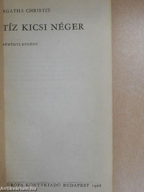 Tíz kicsi néger