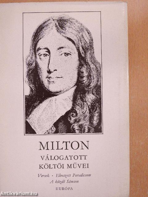 John Milton válogatott költői művei