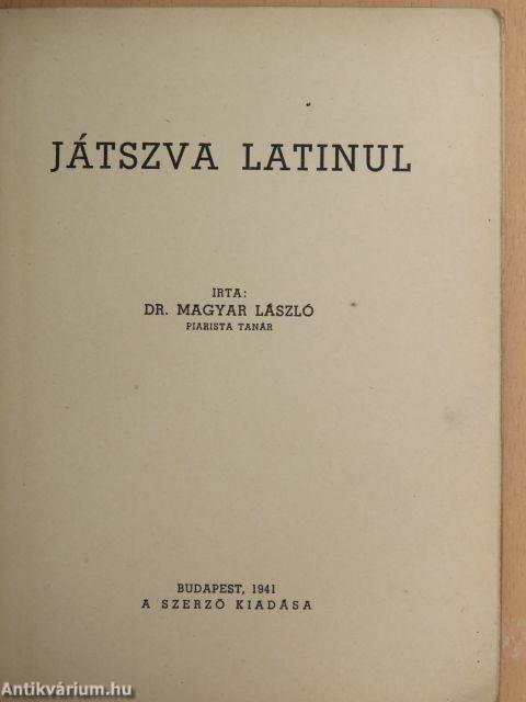 Játszva latinul