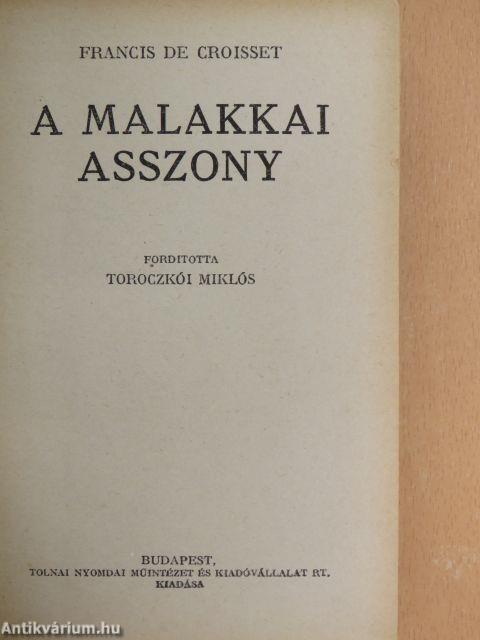 A malakkai asszony