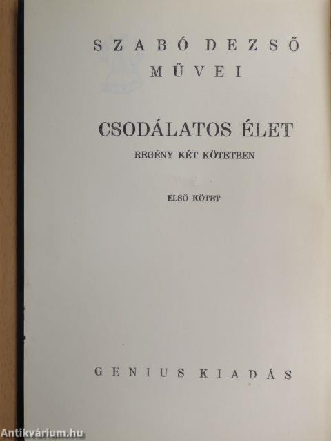 Csodálatos élet I-II.