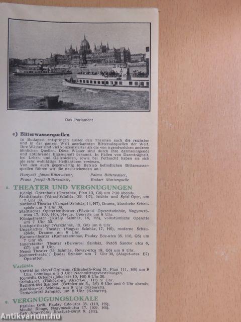 Budapest - Plan und Führer