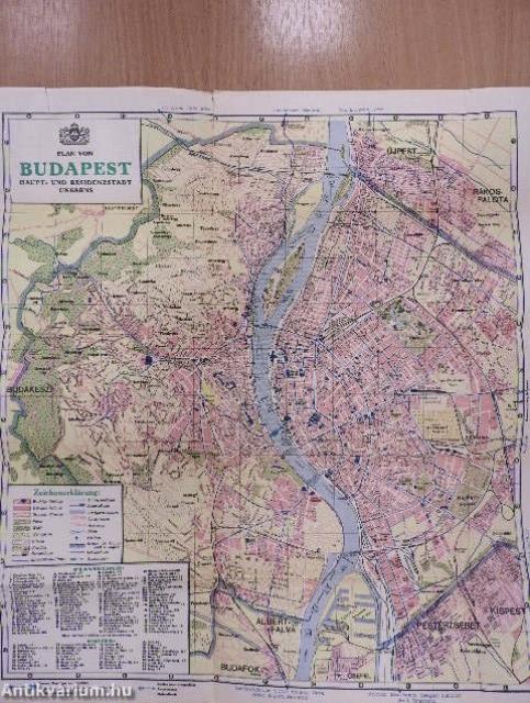 Budapest - Plan und Führer