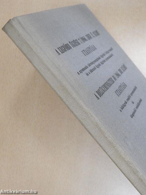 A Legfőbb Ügyész 7/1966. Legf. Ü. számú utasítása/A Belügyminiszter 10/1966. BM számú utasítása