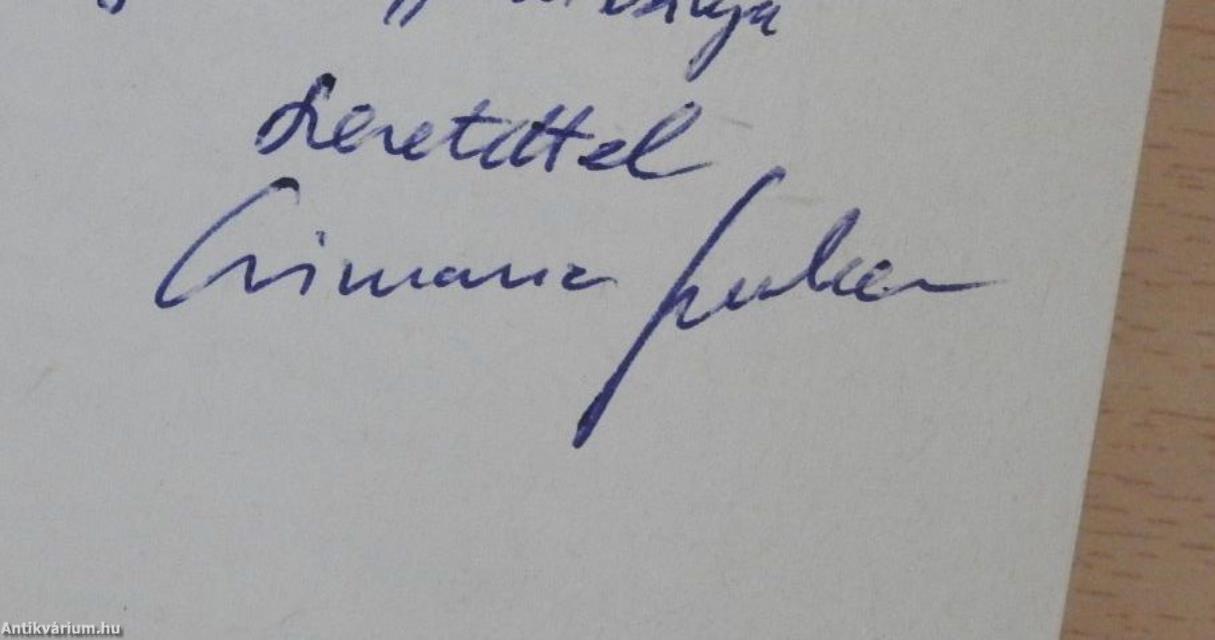 Fehér-tói madarak... (dedikált példány)