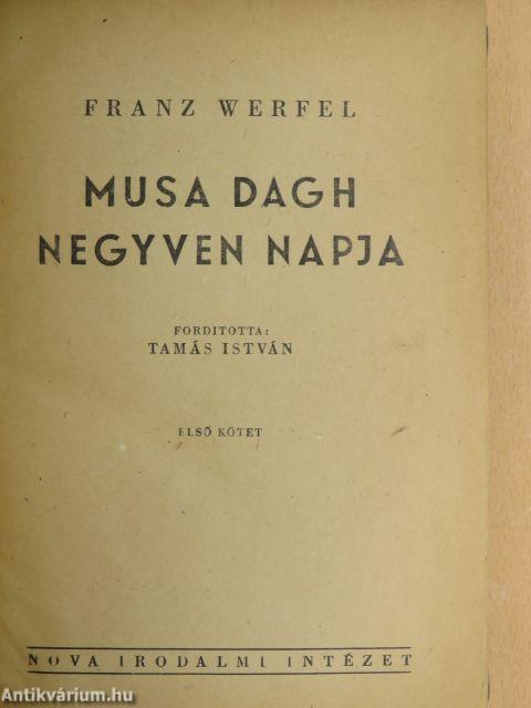 Musa Dagh negyven napja I-II.