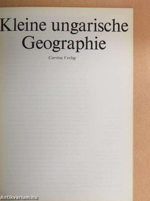 Kleine ungarische Geographie