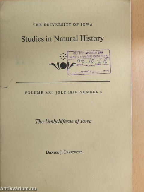 The University of Iowa Studies in Natural History July 1970