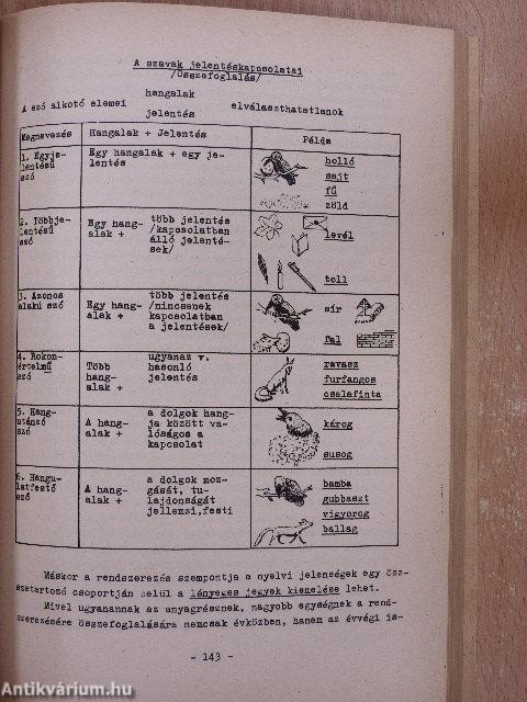 A magyar nyelvtanítás módszertanának vázlata