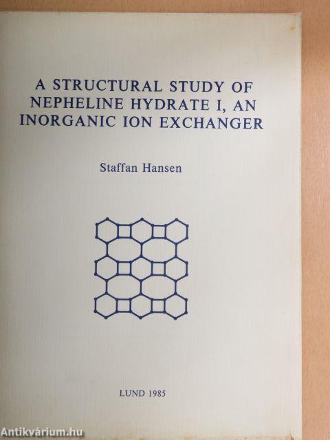 A Structural Study of Nepheline Hydrate I, an Inorganic Ion Exchanger