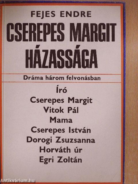 Cserepes Margit házassága