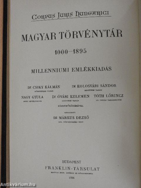 1836-1868. évi törvényczikkek