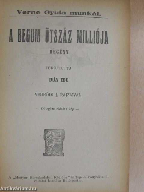 A begum ötszáz milliója/Ox doktor ötlete