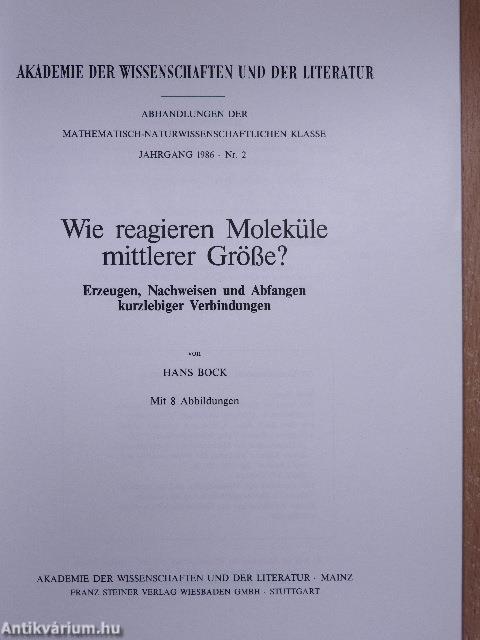 Wie reagieren Moleküle mittlerer Größe?