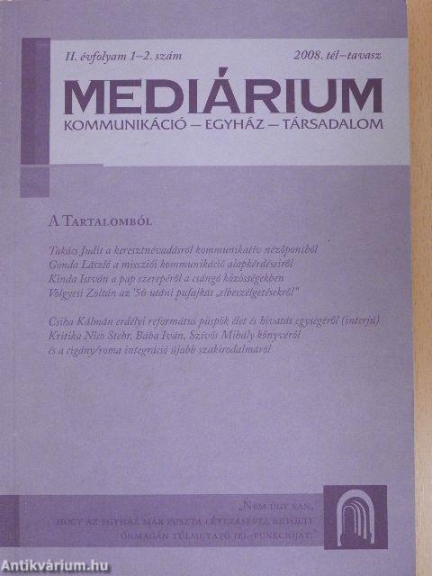 Mediárium 2008/1-4.