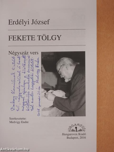 Fekete tölgy (dedikált példány)