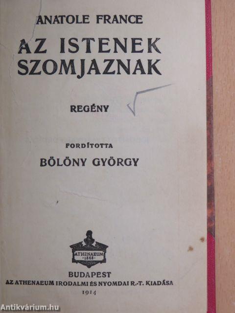 Az istenek szomjaznak