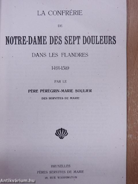 La Confrérie de Notre-Dame des Sept Douleurs