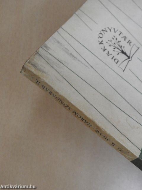 Három színdarab I-II.