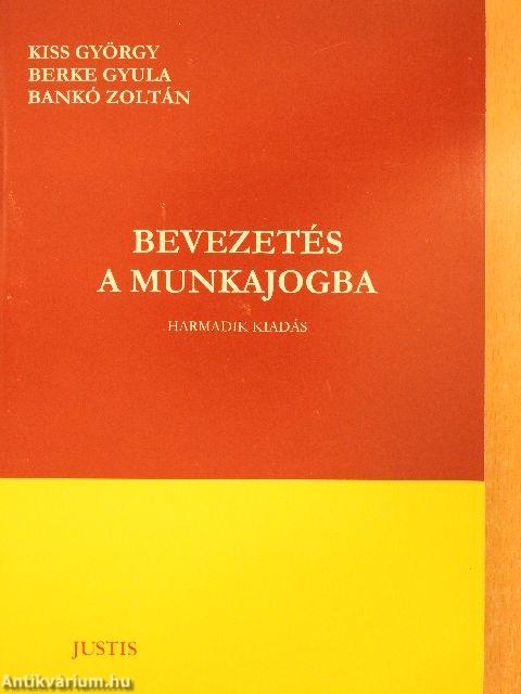 Bevezetés a munkajogba