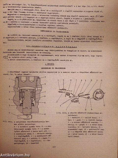 VAZ-2105 típusú személygépkocsi javítási utasítás