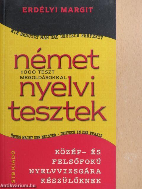 Német nyelvi tesztek