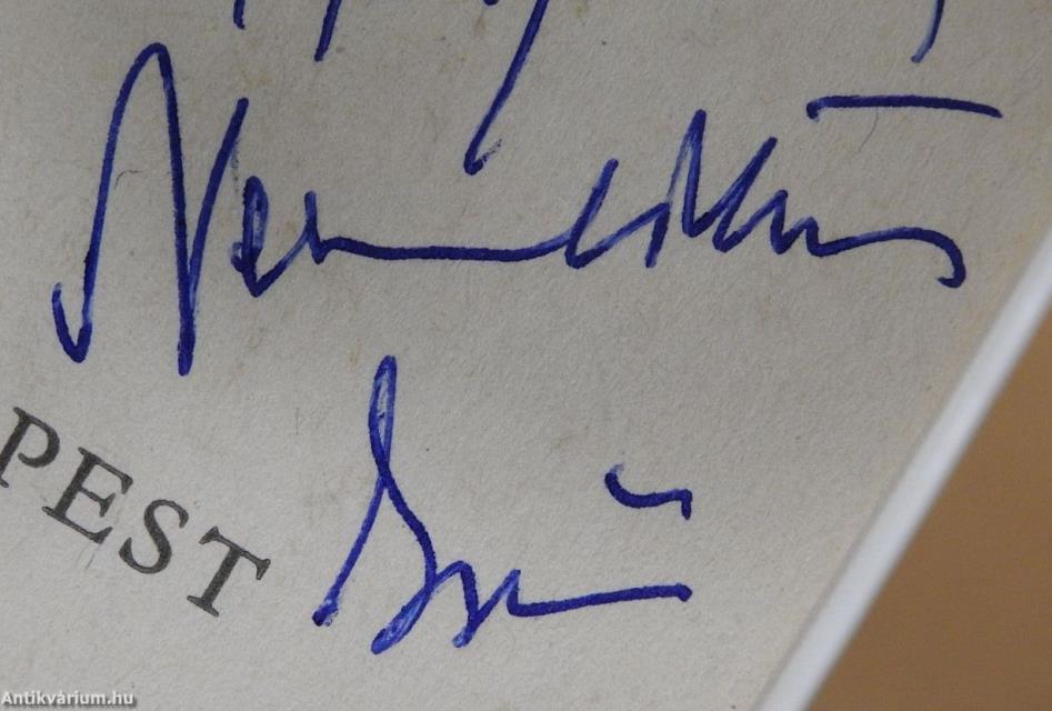 Önfia vágta sebét (dedikált példány)